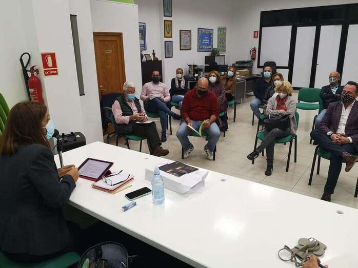 Reunión de la ejecutiva local de NC del pasado jueves/TA.